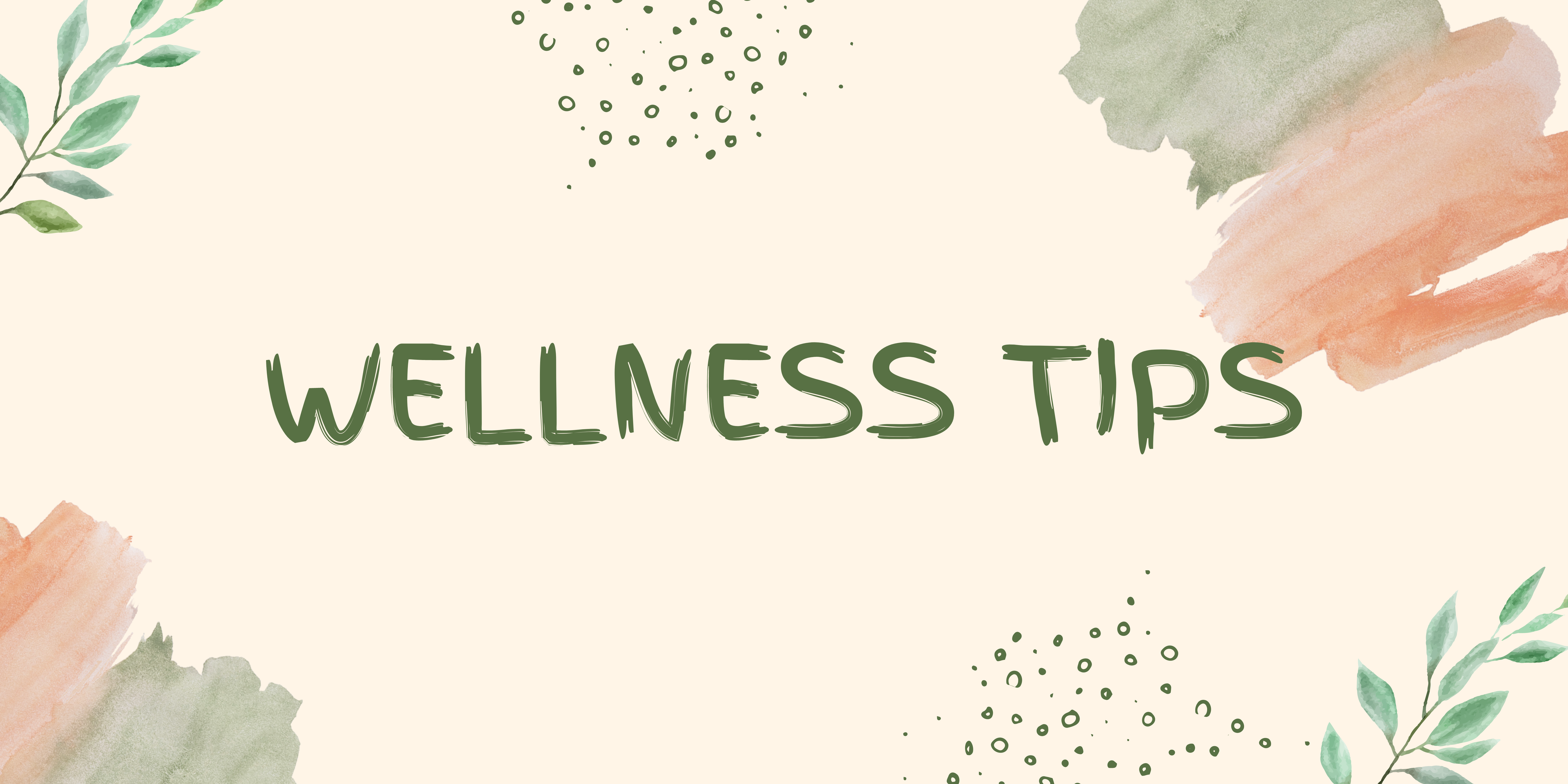 wellness tips en website